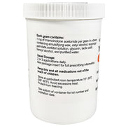 Ingredients information for Triamcinolone Acetonide Cream 0.1%