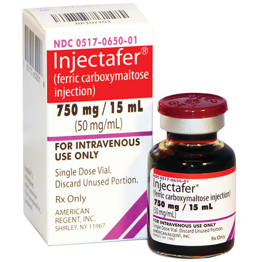 Injectafer (Ferric Carboxymaltose) For Iron Deficiency Anemia Therapy