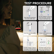 Istructions for Spiked Drink Drug Test Kit