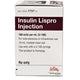 Insulin Lispro Injection U-100 Multiple Dose Vial 10 mL **Requires Refrigeration**