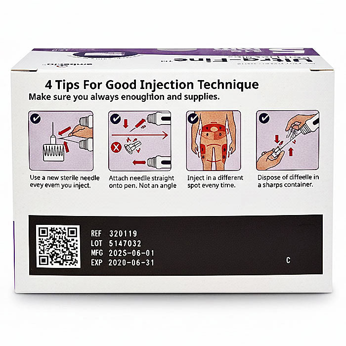 Insulin Pen Needles Ultra-Fine 31 gauge x 5mm (100/box) BD 320119 Mountainside Medical Insulin Pen Needles Ultra-Fine 31 gauge x 5mm (100/box) BD 320119 Mountainside Medical