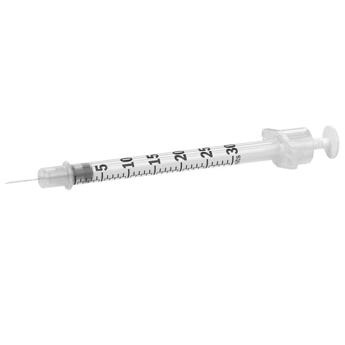 Luer Lock Syringes 3 mL without Needle 5/16 inch, 0.3 mL Ultra-Fine, 1 Mountainside Medical Luer Lock Syringes 3 mL without Needle 5/16 inch, 0.3 mL Ultra-Fine, 1 Mountainside Medical