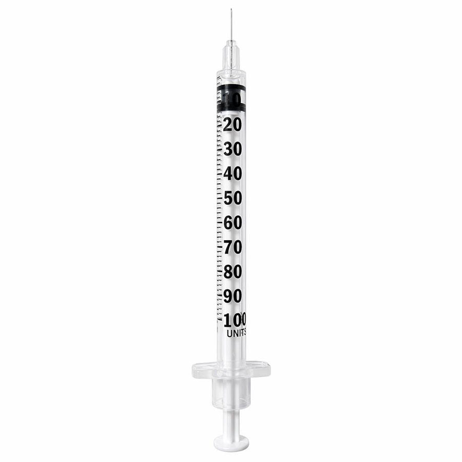 Insulin Syringe 31 gauge x 5/16", -8mm SureComfort brand.