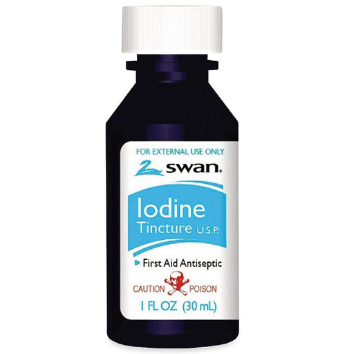 Iodine Tincture 2% First Aid Antiseptic 1 oz Bottle 