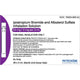 Ipratropium Bromide and Albuterol Sulfate 0.5 mg / 3 mg Per 3 mL Ampules for Inhalation (RX)