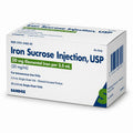 Iron Sucrose Injection 50 mg  per mL Elemental Iron Single-Dose 2.5 mL x 10/Pack (RX)
