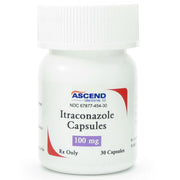 Itraconazole Capsules 100 mg for treating fungal infections, improving skin and nail health, and supporting overall immune system effectiveness.