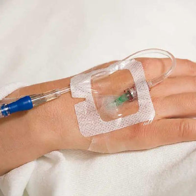 Iv Start kit used on patient