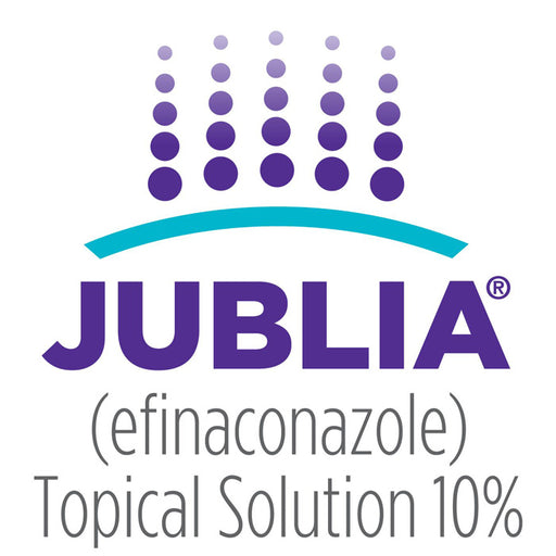 Jublia topical solution treating toenail fungus; fights infections, promotes nail health, and supports antifungal care routines.