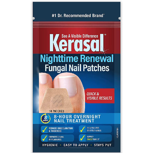 Buy Emerson Healthcare Kerasal Nighttime Renewal Nail Fungal Patches 14 Count  online at Mountainside Medical Equipment