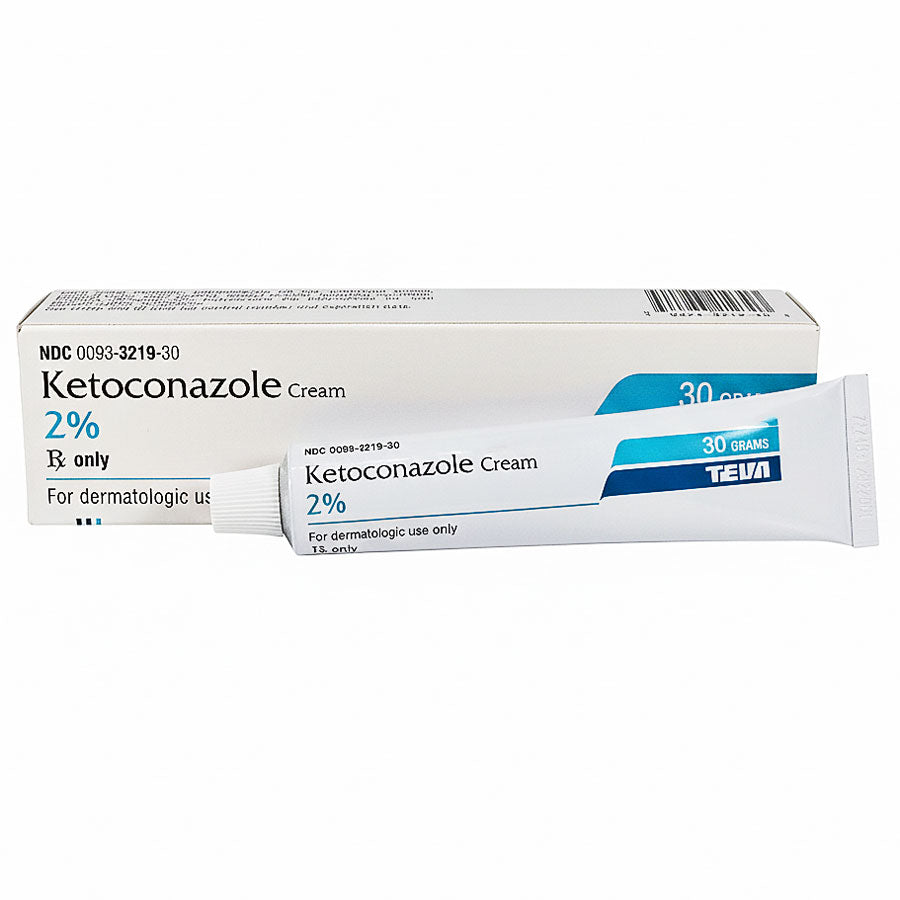 Ketoconazole Topical Antifungal Cream 2% by Teva Pharma