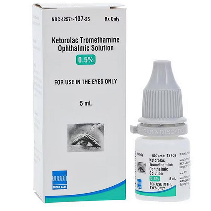 Ketorolac Ophthalmic Eye Drops 0 5 Bottle 5 ML Micro Labs USA Rx ketorolac-ophthalmic-eye-drops-0-5-bottle-5-ml-micro-labs-usa-rx