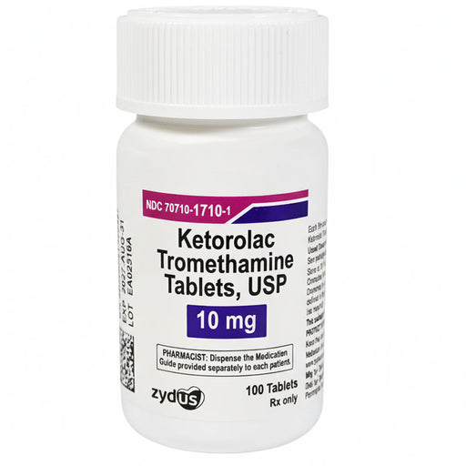 Ketorolac Tromethamine 10 mg Tablets Zydus 70710-1710-01