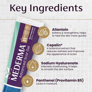 Key Ingredients in Mederma Advanced Scar Gel Scar Treatmen