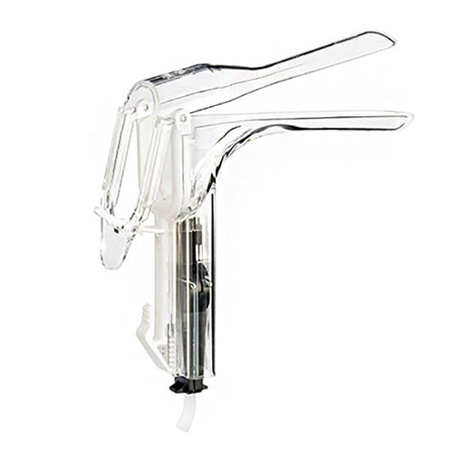 KleenSpec 590 Pederson Vaginal Speculum Built-In Light Source, Double Blade Duckbill, Office Grade Small - Box of 24 Medium - Box of 24 Large - box of 24 (Non-Stock) Please allow 3 extra days