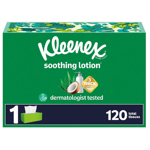 Kleenex lotion tissues