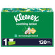 Kleenex Soothing Lotion Facial Tissues with Coconut Oil, Aloe & Vitamin E 3-Ply 120 Count