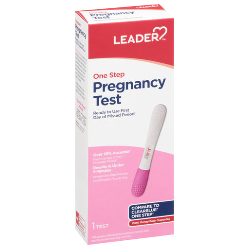 Leader Leader One-Step Pregnancy Test, 1 count | Buy at Mountainside Medical Equipment 1-888-687-4334