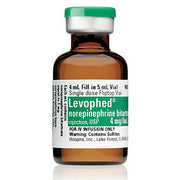 Buy Pfizer Injectables Levophed Norepinephrine Bitartrate for Injection 1 mg/mL Single-dose Vial 4 mL, 10/Box - Pfizer  online at Mountainside Medical Equipment