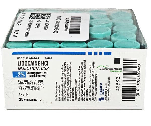Lidocaine 2% Injection: Local Anesthesia for Procedures Mountainside Medical Lidocaine 2% Injection: Local Anesthesia for Procedures Mountainside Medical