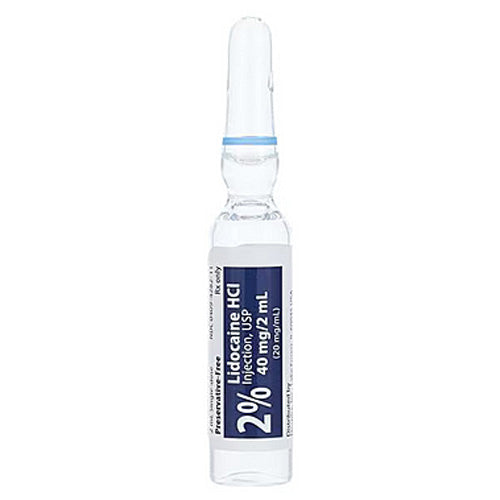 Lidocaine 2% Injection 10 mL: Anesthetic & Pain Relief — Mountainside  Medical