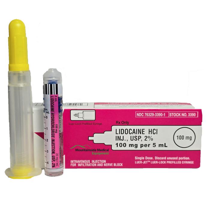 Lidocaine 2% Prefilled Syringe: Pain Relief and Local Anesthesia