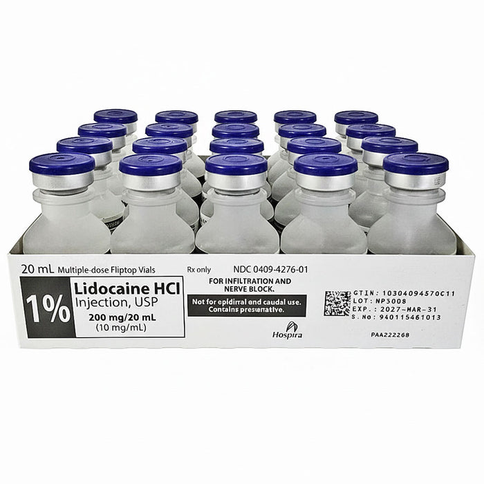 Hospira Lidocaine 1% Injection | Local Anesthesia & Pain Mountainside Medical Hospira Lidocaine 1% Injection | Local Anesthesia & Pain Mountainside Medical