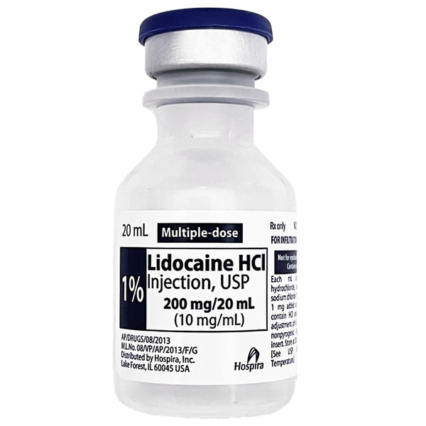 Lidocaine 1% | Lidocaine Injection by Hospira