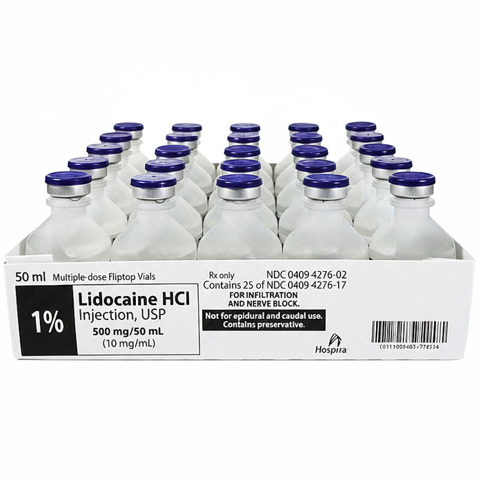 Lidocaine Hydrochloride 1% Injection 50 mL Multiple Dose by Pfizer