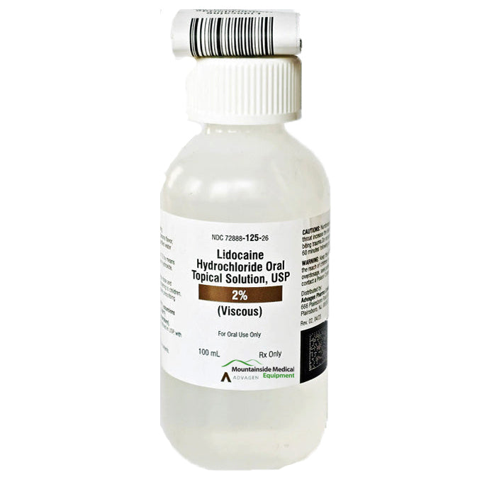 Lidocaine Viscous Oral Solution — Mountainside Medical