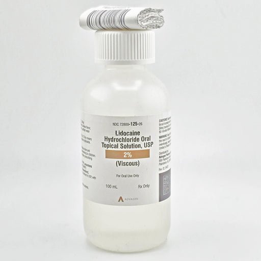 Lidocaine Viscous 2% Oral Solution (Rx) - Advagen Pharma