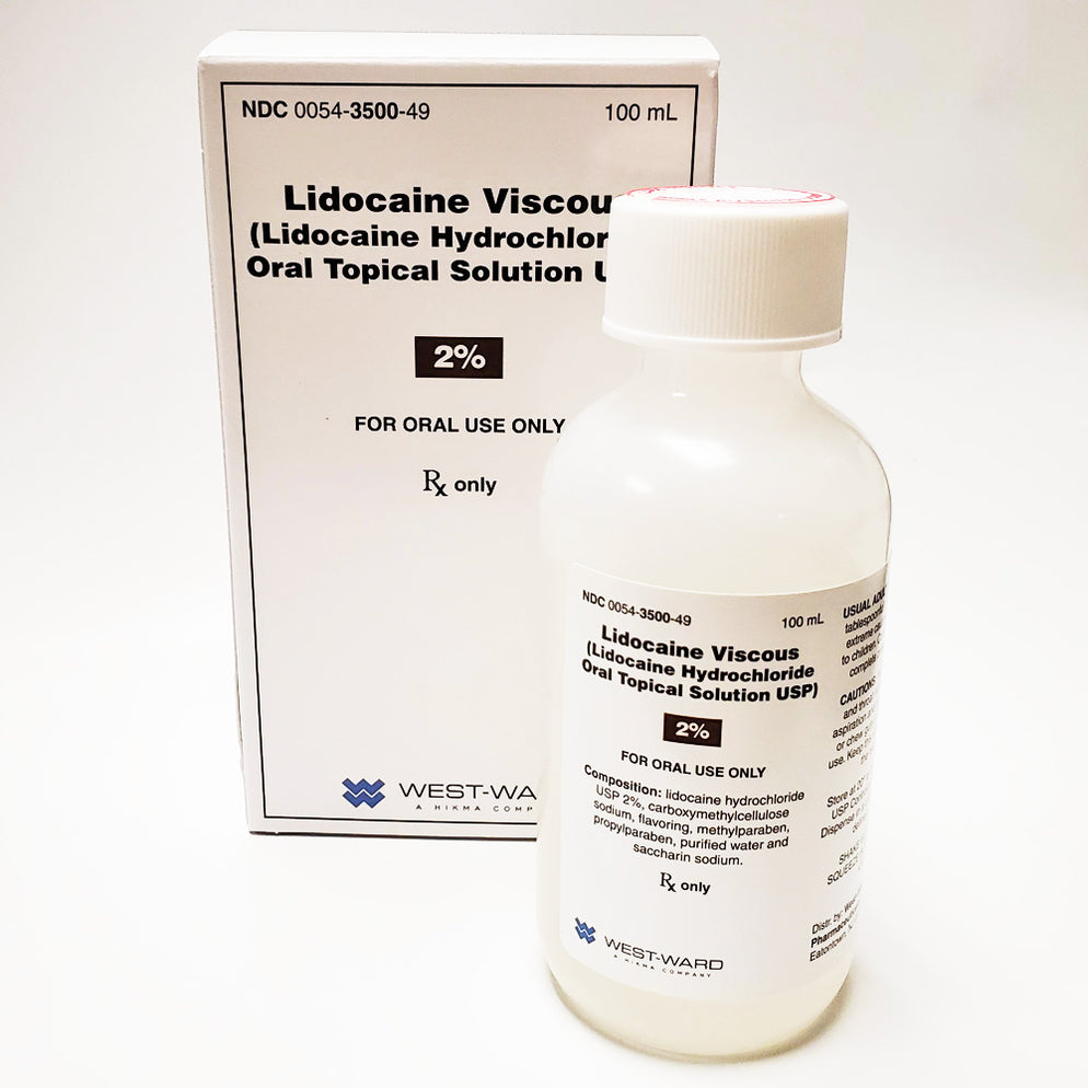 Lidocaine Viscous Solution for Pain Relief — Mountainside Medical Equipment