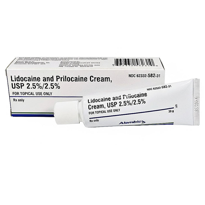 Lidocaine and Prilocaine Cream 2.5% by Alembic Pharmaceutical