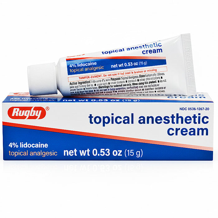 Lidociane Cream 4% Topical Anesthetic Cream by Rugby