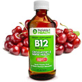 Liquid Vitamin B12 Daily Supplement 1000 mcg with Natural Cherry Flavor 240 mL