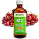 Liquid Vitamin B12 Daily Supplement 1000 mcg with Natural Cherry Flavor 240 mL