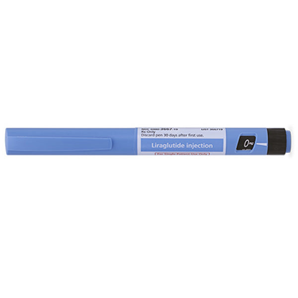 Liraglutide Injection Prefilled Pen 18 mg/3 mL (6 mg/mL) (2-Pack) ***Refrigeration 1 Liraglutide Injection Prefilled Pen 18 mg/3 mL (6 mg/mL) (2-Pack) ***Refrigeration
