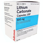 Lithium Carbonate 300 mg Capsules by Hikma