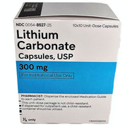 Lithium Carbonate 300 mg Capsules by Hikma