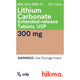 Lithium Carbonate Extended-Release Tablets 300 mg Bottle of 100 Count (RX)