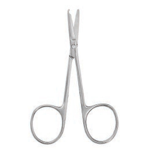 Littauer Suture Scissors 4-1/2 Inch Stainless Steel with Finger Ring Handle