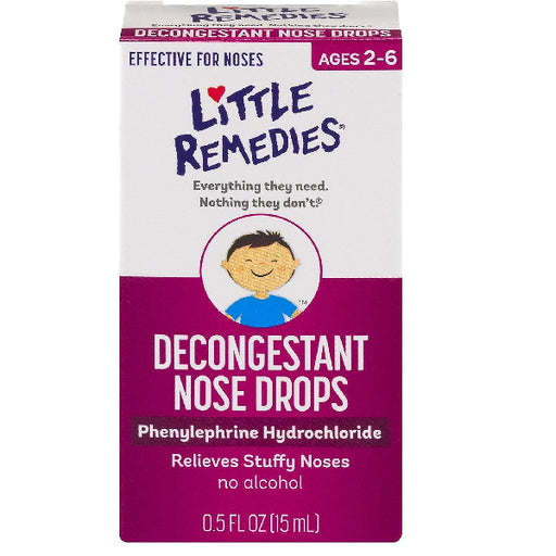 Buy MedTech Little Remedies Decongestant Nose Drops, 0.5 oz  online at Mountainside Medical Equipment