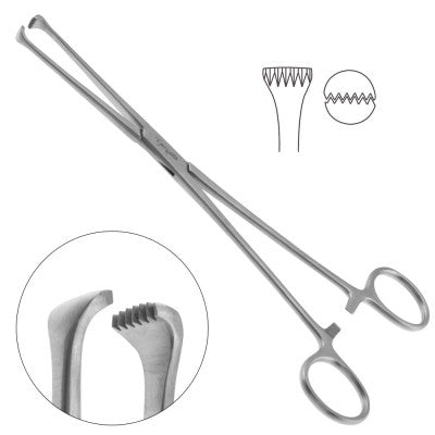 Lockwood Allis Tissue Forceps by Integra for secure tissue grasping, surgical procedures, and precise medical handling in hospitals.
