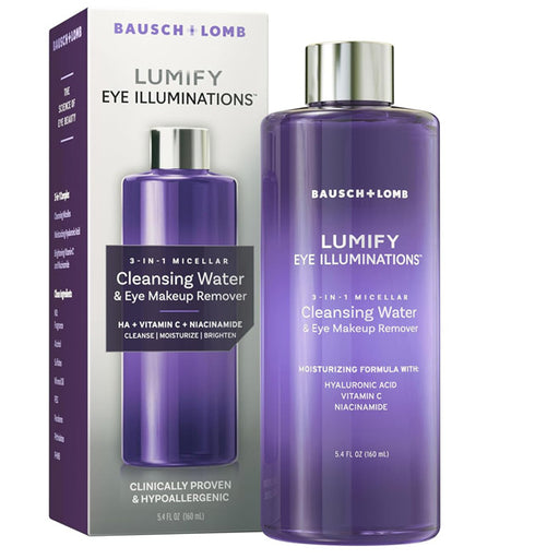 Lumify Eye Illuminations Cleansing Water & Eye Makeup Remover,