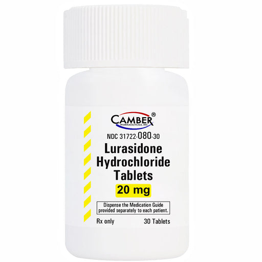 Lurasidone Hydrochloride Tablets 20 mg by Camber