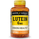 Lutein 6 mg with Vitamin E for Vision and Eye Function Health, 60 Softgels