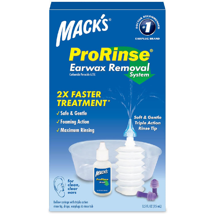 Mc Keon Products Macks ProRinse Ear Wax Removal System | Mountainside Medical Equipment 1-888-687-4334 to Buy