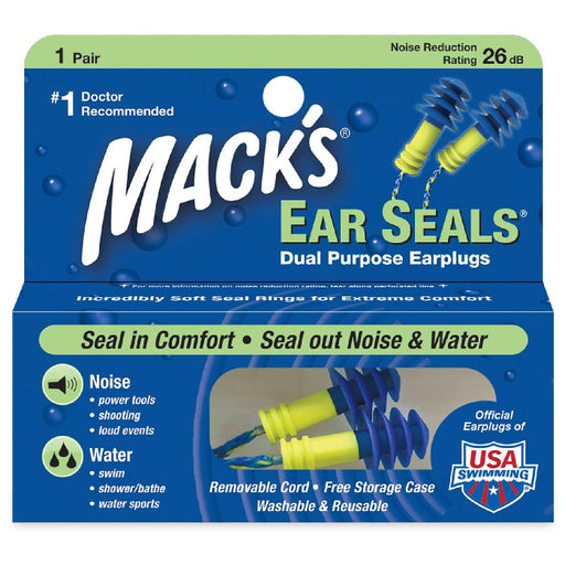 Buy Mc Keon Products Macks Ear Seal Ear Plugs to Seal out Noise & Water, 2 Pack  online at Mountainside Medical Equipment