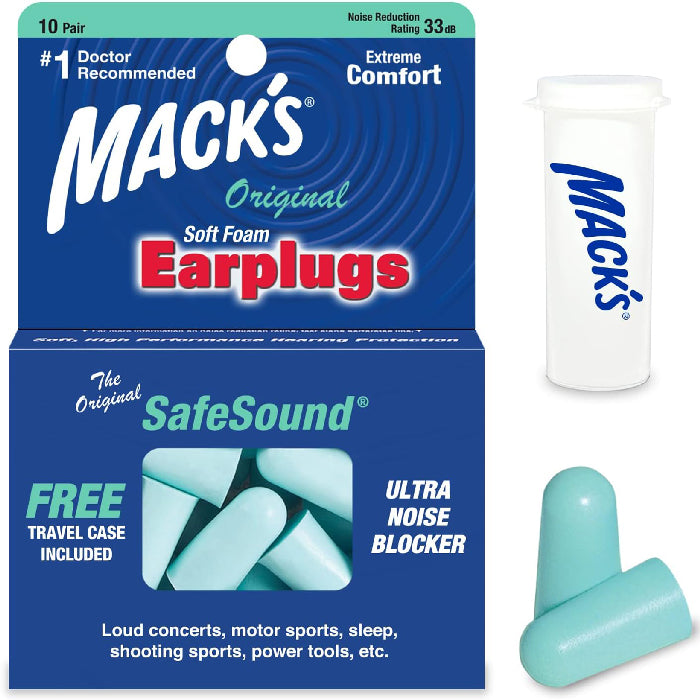 Buy Macks products Macks SafeSound Soft Ear Plugs Slim Fit, 10 Pair  online at Mountainside Medical Equipment