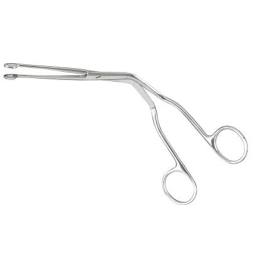 Endotracheal Catheter Introducing Forceps | Magill Endotracheal Catheter Introducing Forceps, Non-Locking Finger Ring Handle, Adult 9 inch Stainless Steel
